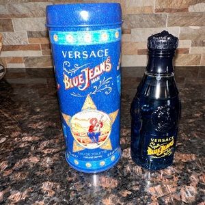 NIB VERSACE Versus BLue Jeans 2.5 Eau De Toilette  Spray For Men